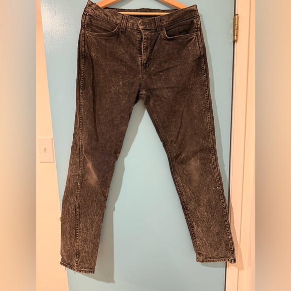Levi's Men's Charcoal Skinny Jeans - Picture 1 of 6